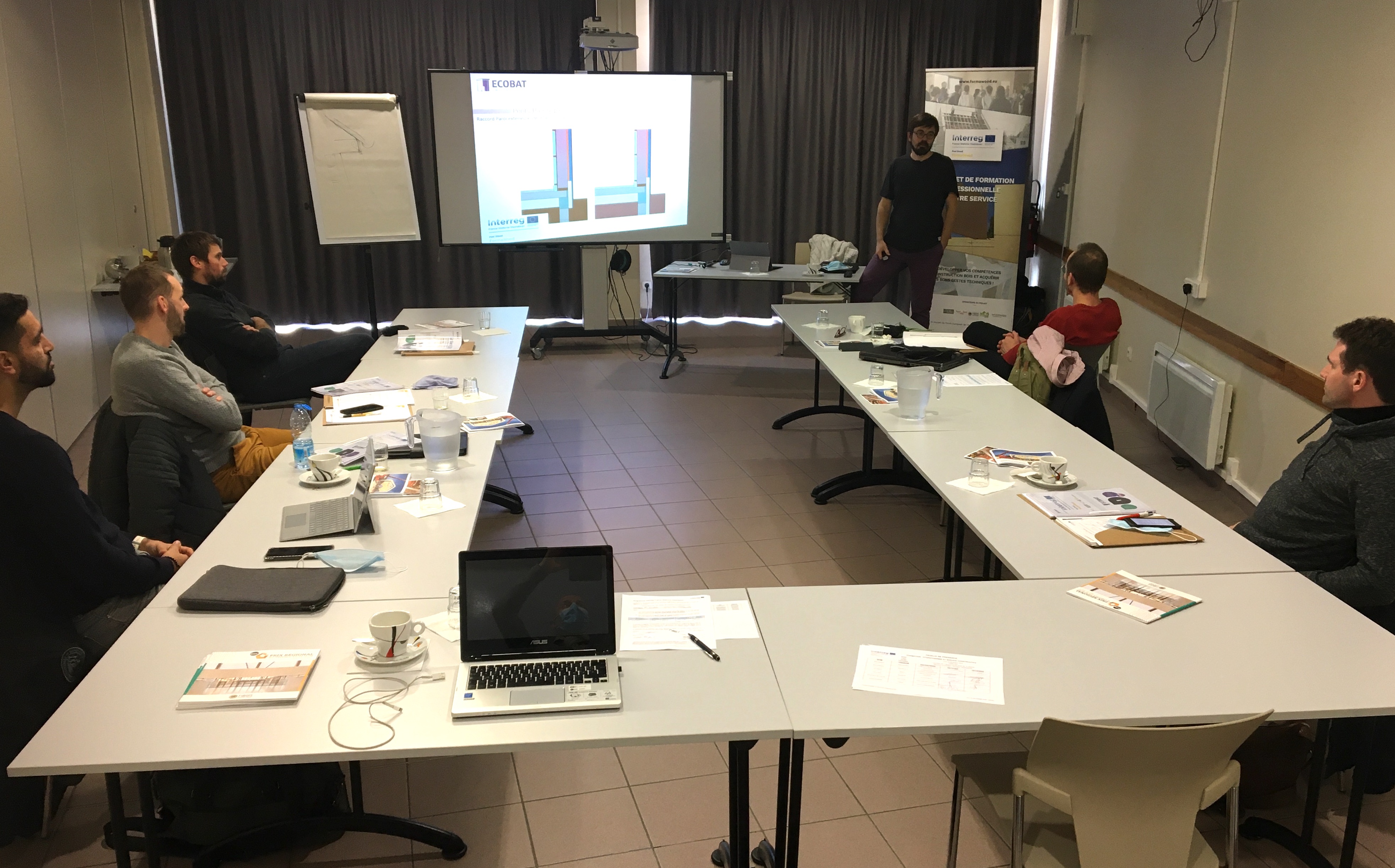 Feedback over de training "hygrothermische energie en ontwerp van constructieve knopen in houten gebouwen" op 15 december in Calais